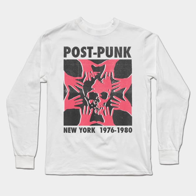 post punk new york 1976 - 1980 Long Sleeve T-Shirt by psninetynine